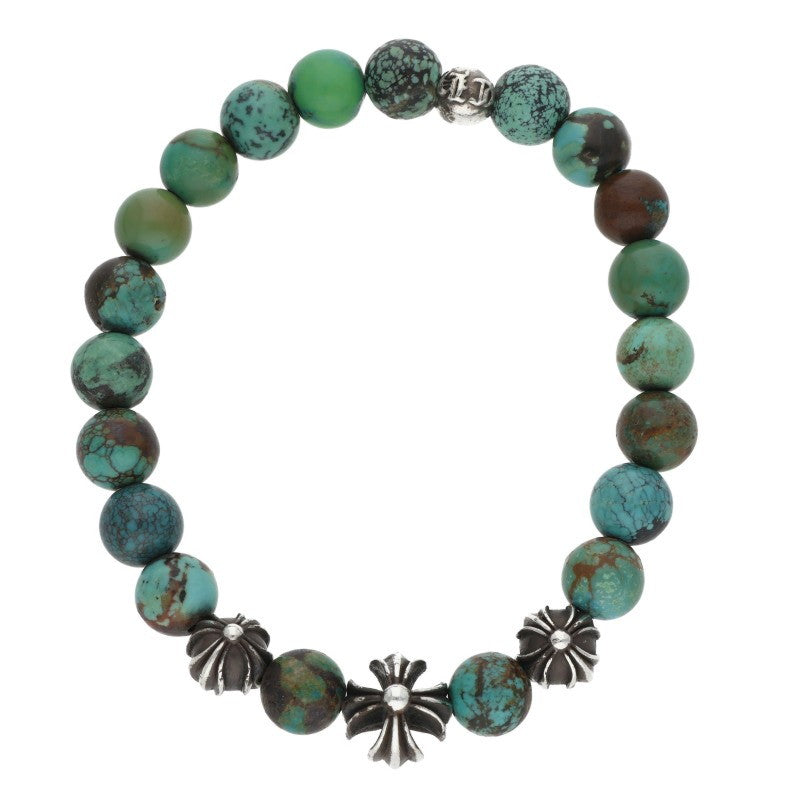Chrome Hearts 8mm Blue Bead Bracelet