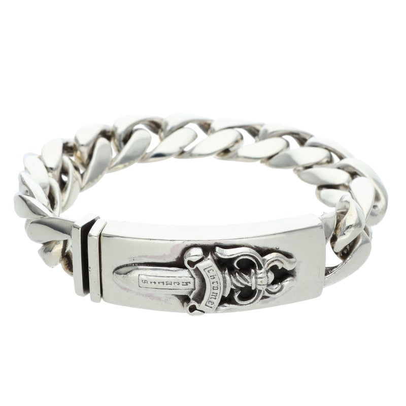 Chrome Hearts Sterling Silver Link Bracelet Size 13LINK