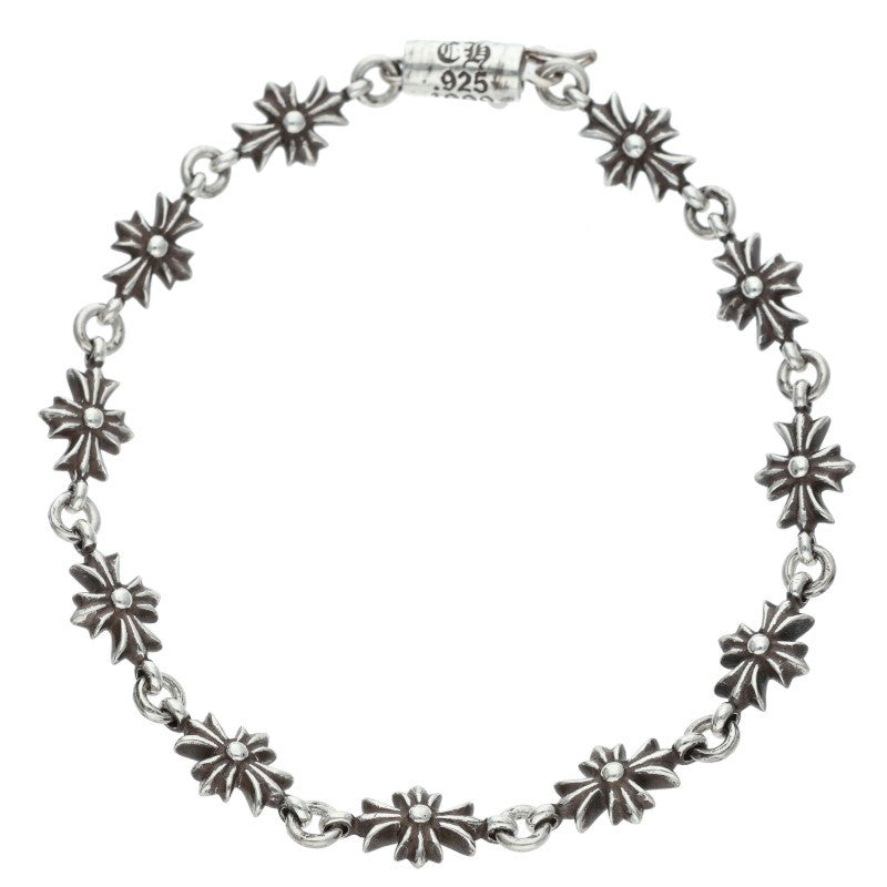 Chrome Hearts TNY E CH PLS Silver Bracelet Size 11LINK