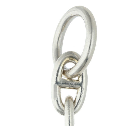 HERMES Chaine d'Ancre GM Silver Bracelet Size 14LINK