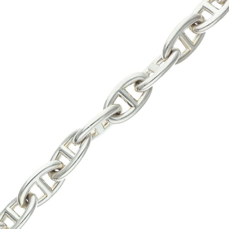 HERMES Chaine d'Ancre GM Silver Bracelet Size 14LINK