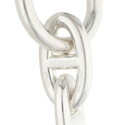 HERMES Chaine d'Ancre GM Silver Bracelet Size 13LINK