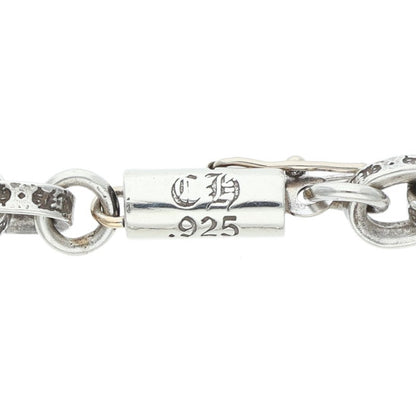 Chrome Hearts Paper Chain Silver Bracelet Size 7 Inch