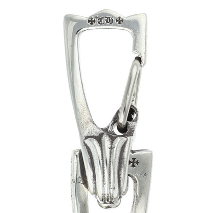 Chrome Hearts Window Chain Silver Bracelet Size 13LINK