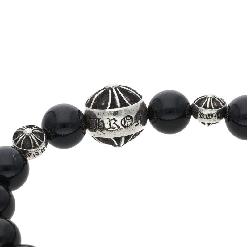Chrome Hearts Black Tourmaline Bead Bracelet