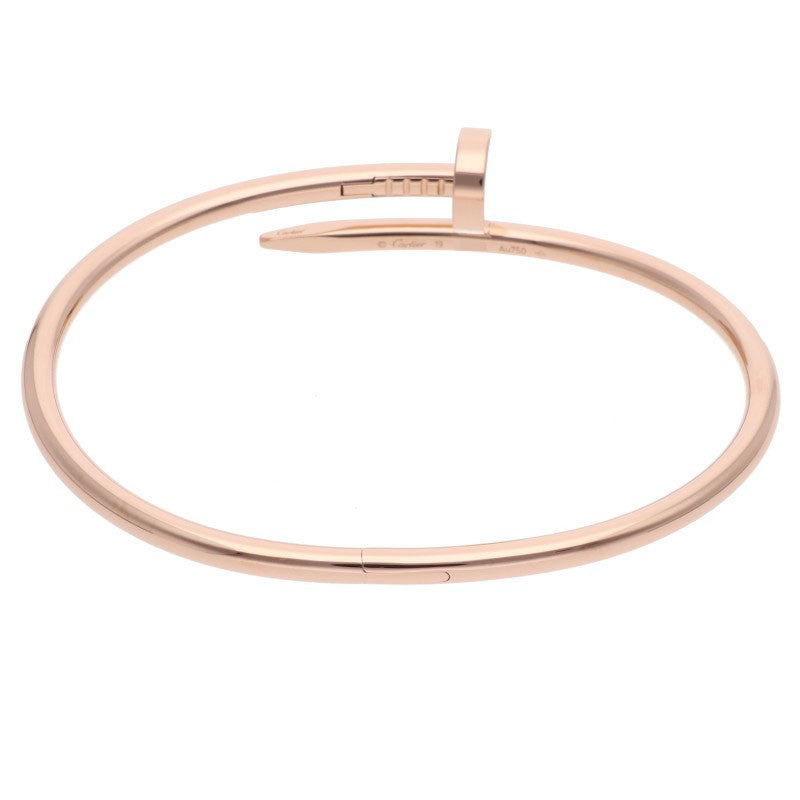 Cartier New Model Juste Un Clou 18K Gold Bracelet Size 19