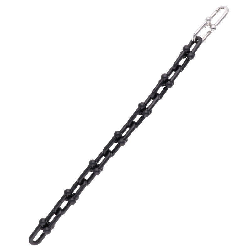 TIFFANY&Co. Hardware Titanium & WG Link Bracelet Size LARGE
