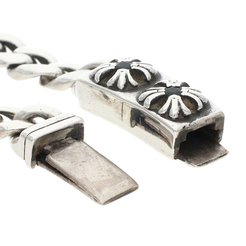 Chrome Hearts ID MINI CHX Silver Bracelet Size 25LINK