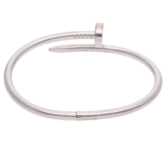 Cartier Juste Un Clou 18K White Gold Bracelet Size 17