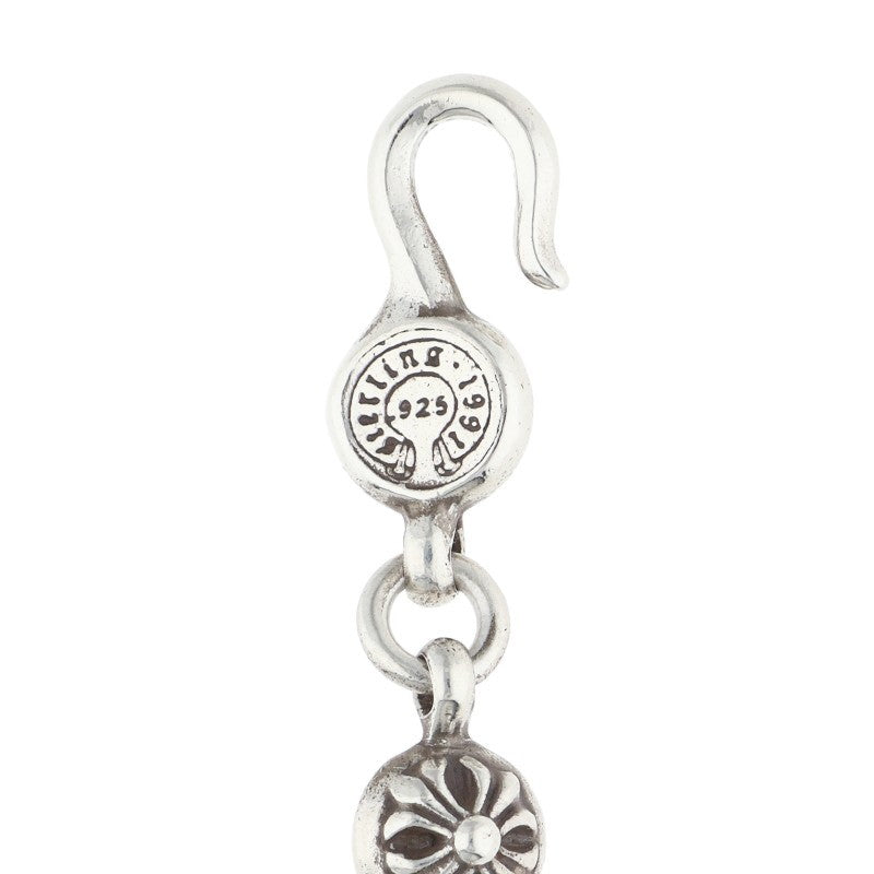 Chrome Hearts NO1 BALL CH CROSS Silver Bracelet