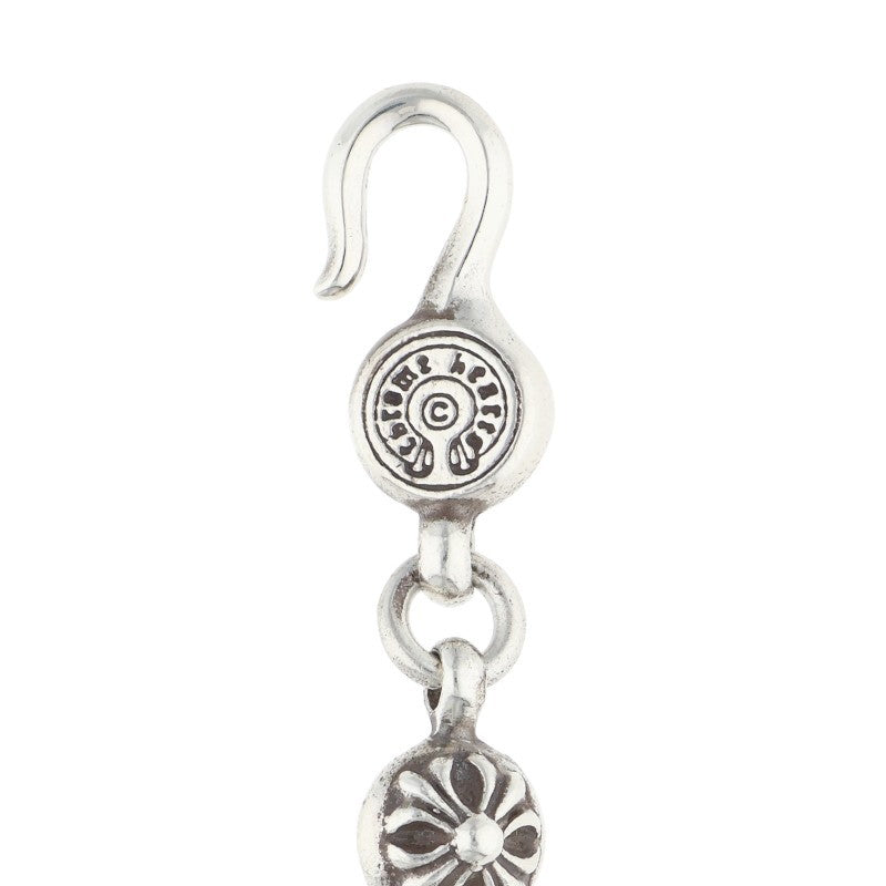 Chrome Hearts NO1 BALL CH CROSS Silver Bracelet