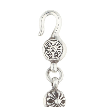 Chrome Hearts NO1 BALL CH CROSS Silver Bracelet