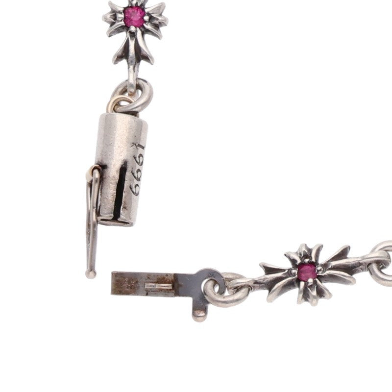 Chrome Hearts TNY E CH PLS P RUBY Ruby Bracelet Size 11LINK