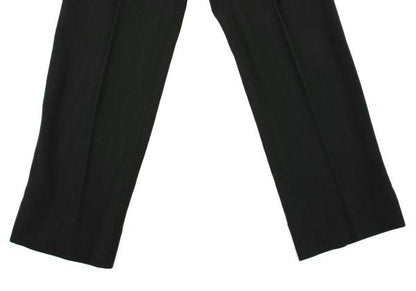 ISSEY MIYAKE MEN Wool Two-Tuck Rib Pants Dark Green Size XL