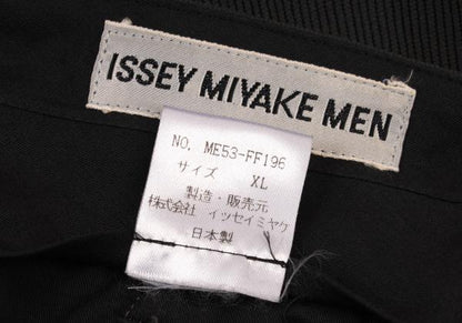 ISSEY MIYAKE MEN Wool Two-Tuck Rib Pants Dark Green Size XL