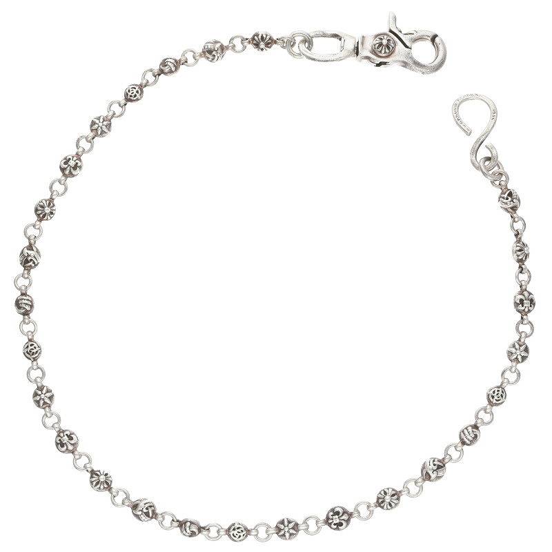 Chrome Hearts 1MULTIBALL Long Wallet Chain Size ONE Silver