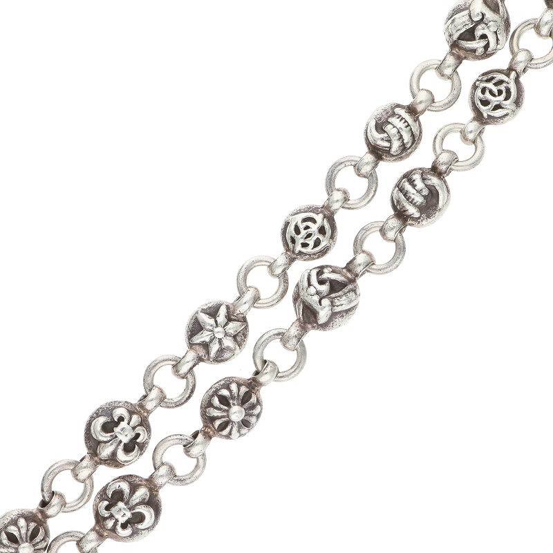 Chrome Hearts 1MULTIBALL Long Wallet Chain Size ONE Silver