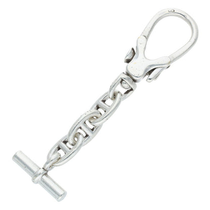 HERMES Chaine d'Ancre Silver Keyring Size ONE SIZE