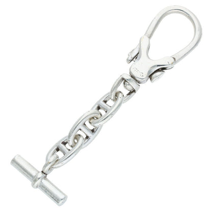 HERMES Chaine d'Ancre Silver Keyring Size ONE SIZE