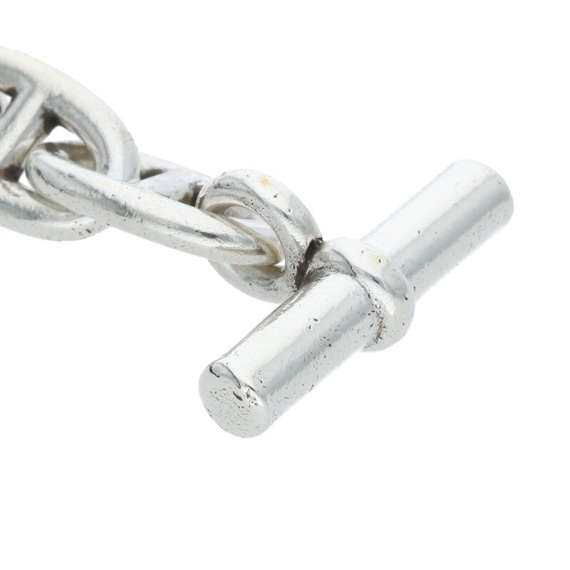 HERMES Chaine d'Ancre Silver Keyring Size ONE SIZE