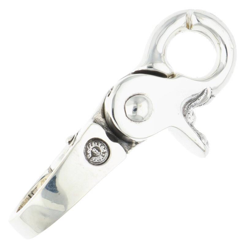 Chrome Hearts Quick Clip Cross Ball Silver Clip