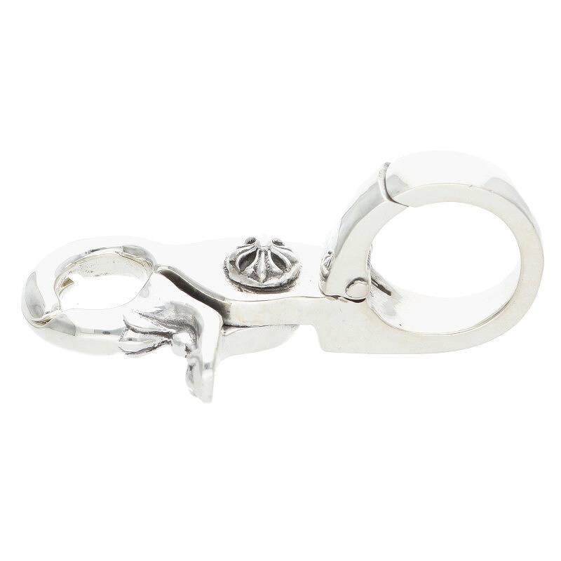Chrome Hearts Quick Clip Cross Ball Silver Clip