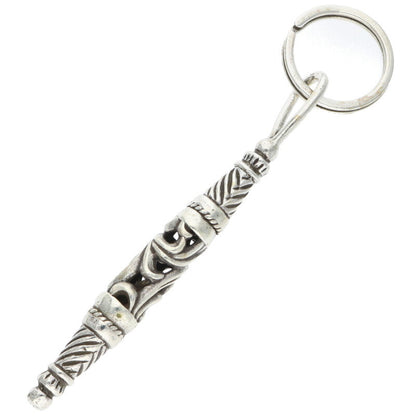 Chrome Hearts #5 Dagger Roller Silver Keyring Size ONE SIZE