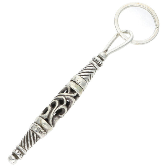 Chrome Hearts #5 Dagger Roller Silver Keyring Size ONE SIZE