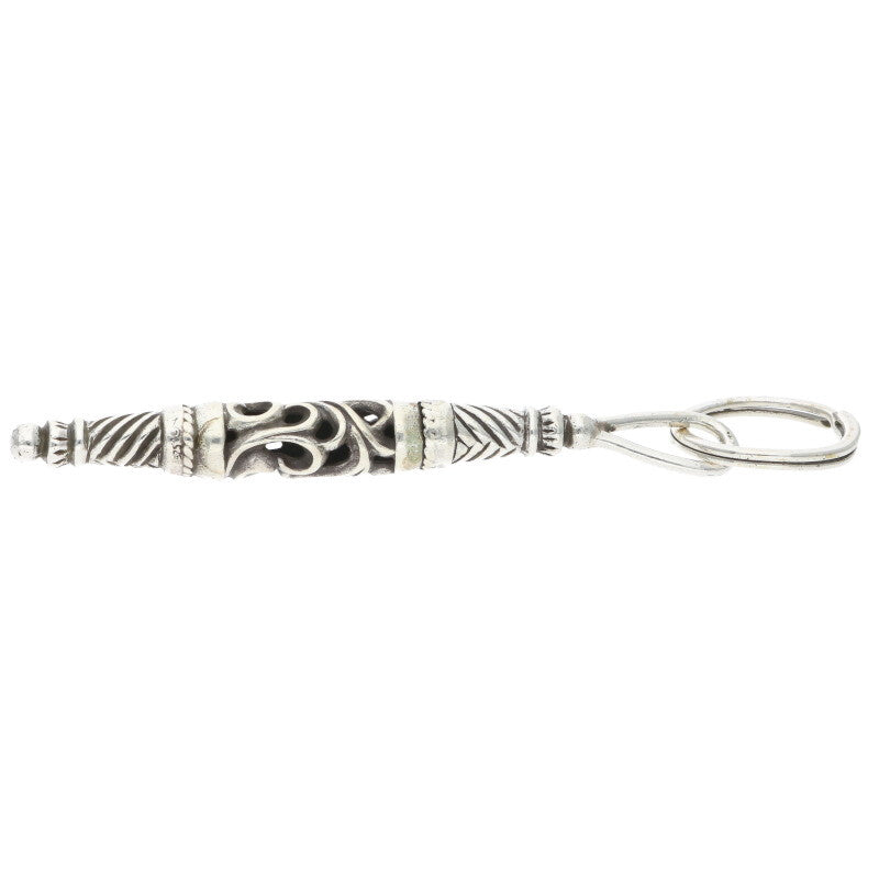 Chrome Hearts #5 Dagger Roller Silver Keyring Size ONE SIZE