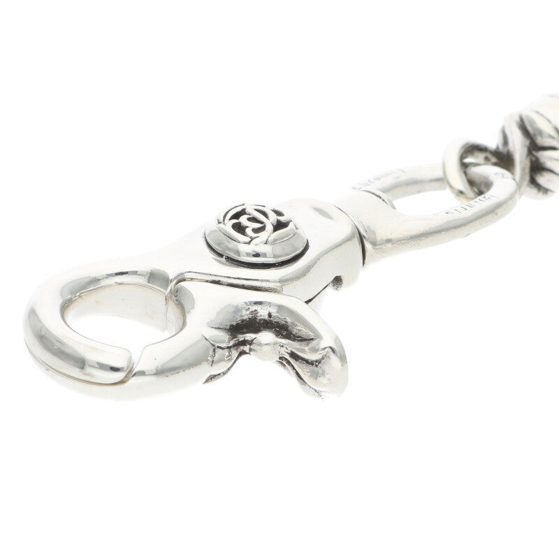 Chrome Hearts 9 Link Roller Silver Wallet Size ONE SIZE