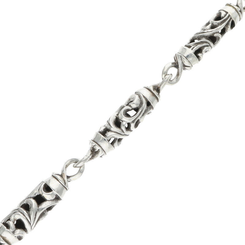 Chrome Hearts 9 Link Roller Silver Wallet Size ONE SIZE