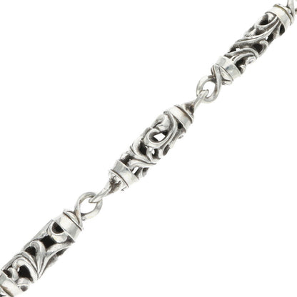 Chrome Hearts 9 Link Roller Silver Wallet Size ONE SIZE