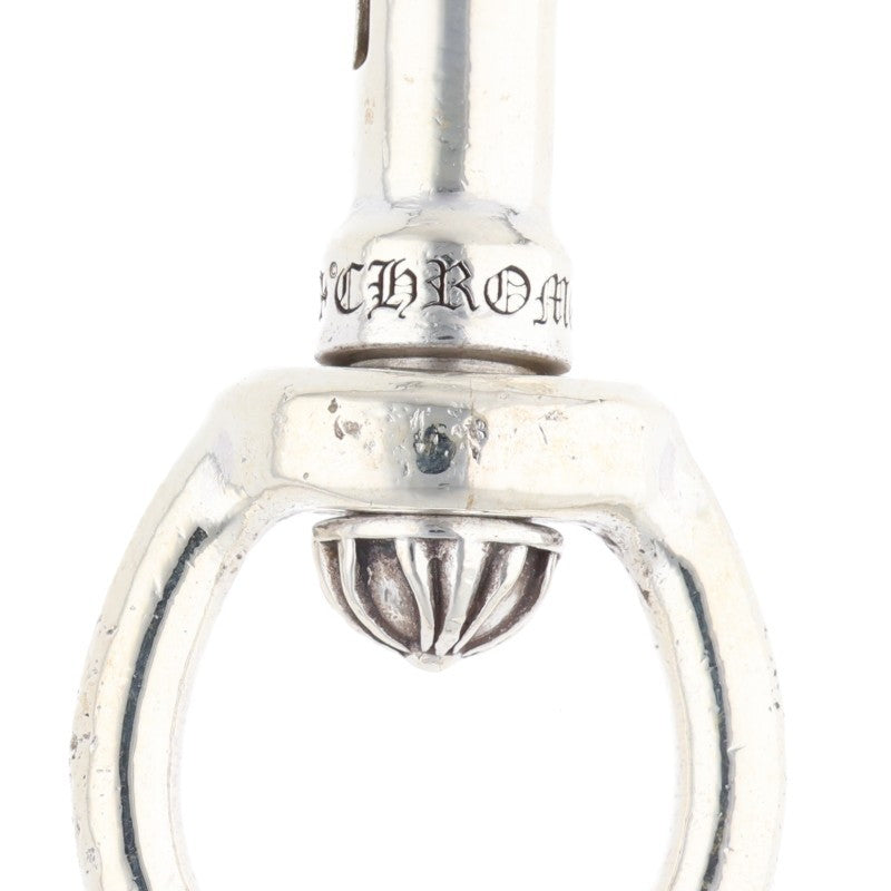 Chrome Hearts Clip Swivel XL Fleur-de-lis Size ONE Silver