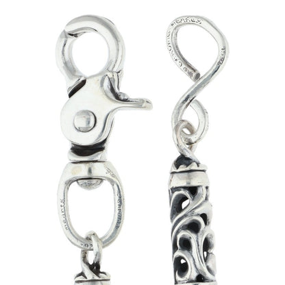 Chrome Hearts 1 Clip 9 Link Long Roller Wallet Size ONE SIZE
