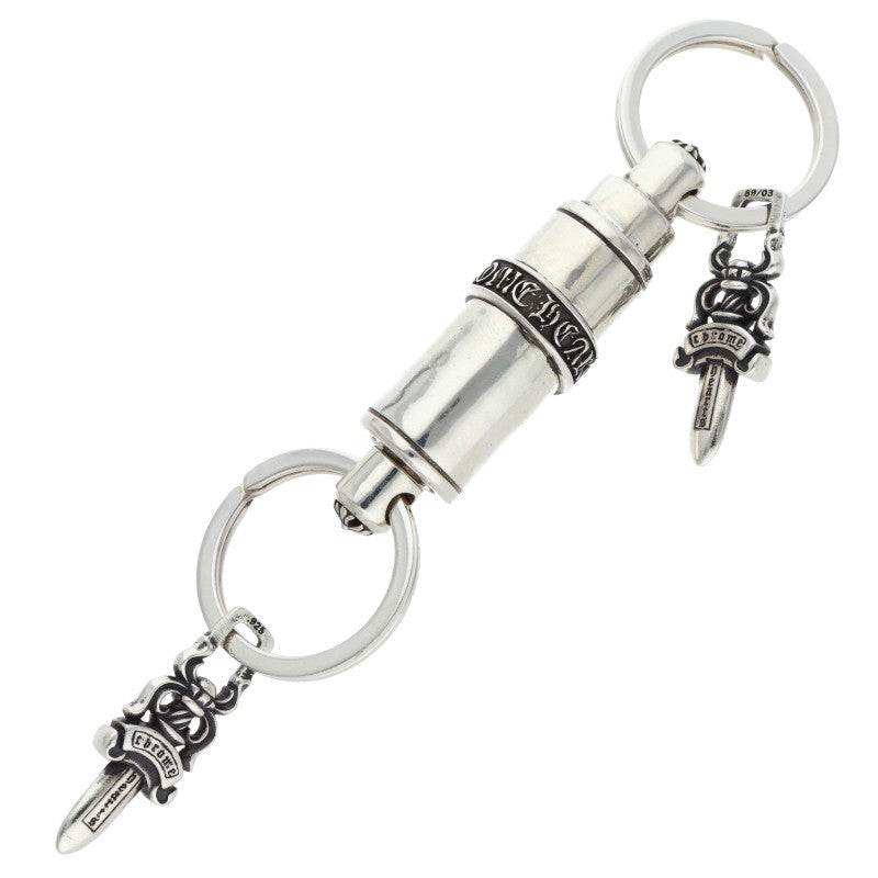 Chrome Hearts Valet Silver Keyring Size ONE SIZE