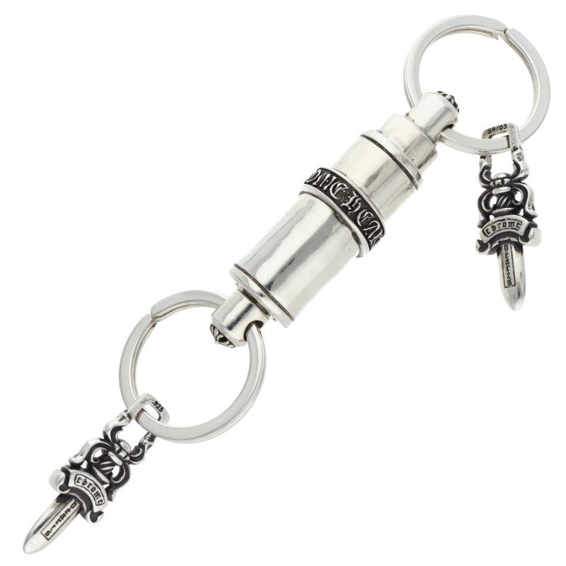 Chrome Hearts Valet Silver Keyring Size ONE SIZE