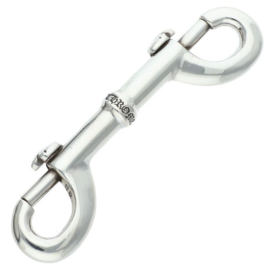 Chrome Hearts Double Clip Key Chain Size ONE SIZE Silver