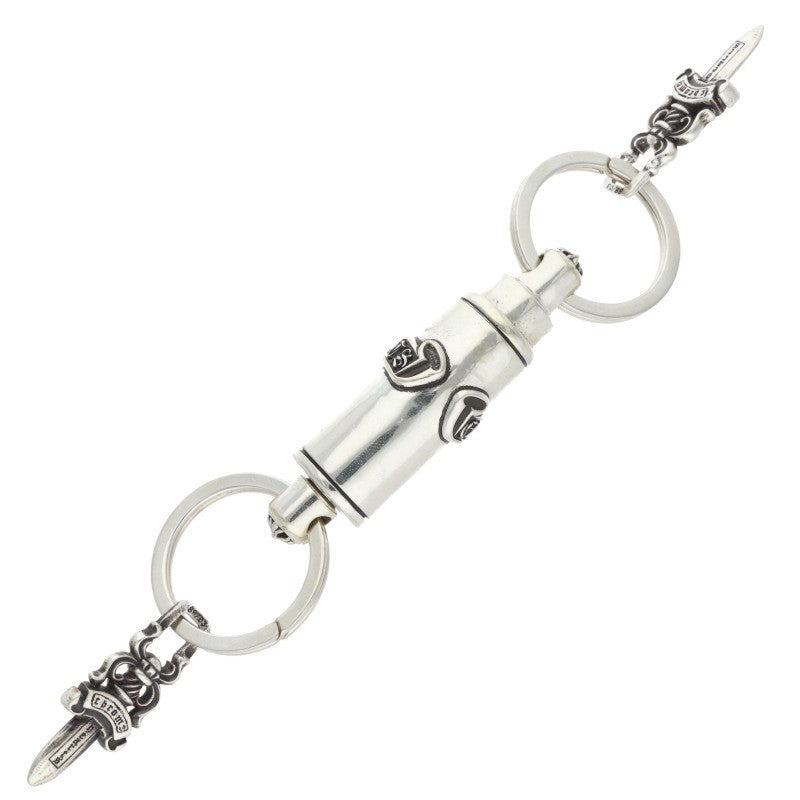Chrome Hearts Valet Silver Keyring 925 Size ONE SIZE