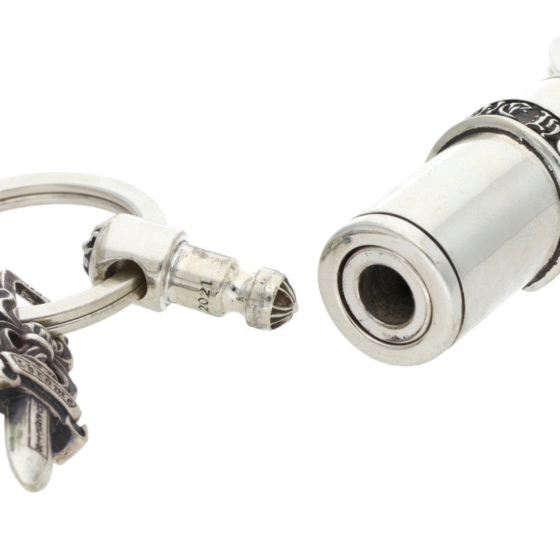 Chrome Hearts Valet Silver Keyring 925 Size ONE SIZE