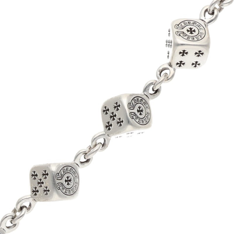 Chrome Hearts DICE LINK-2 2 Clip Silver Wallet Size ONE SIZE