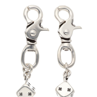 Chrome Hearts DICE LINK-2 2 Clip Silver Wallet Size ONE SIZE