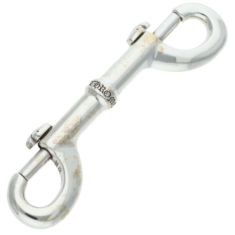 Chrome Hearts Double Clip Fleur-de-lis Silver Size ONE SIZE