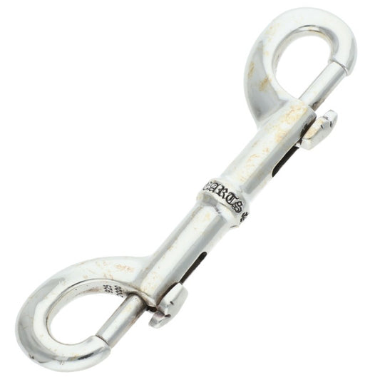 Chrome Hearts Double Clip Fleur-de-lis Silver Size ONE SIZE