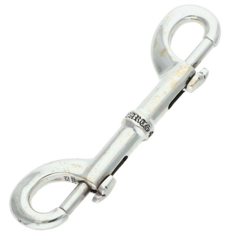 Chrome Hearts Double Clip Fleur-de-lis Silver Size ONE SIZE
