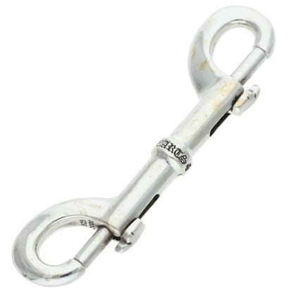 Chrome Hearts Double Clip Fleur-de-lis Silver Size ONE SIZE