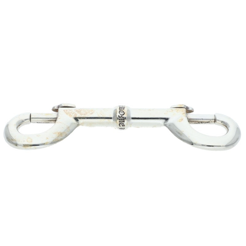 Chrome Hearts Double Clip Fleur-de-lis Silver Size ONE SIZE