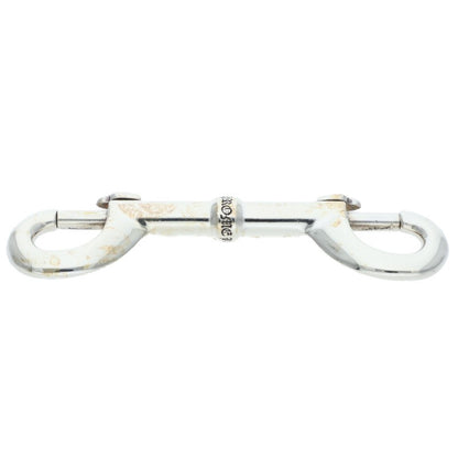Chrome Hearts Double Clip Fleur-de-lis Silver Size ONE SIZE