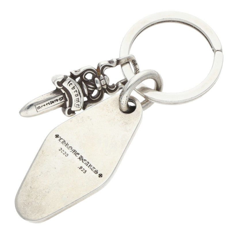 Chrome Hearts SMALL HOTEL KEY Silver Key Ring Size ONE SIZE