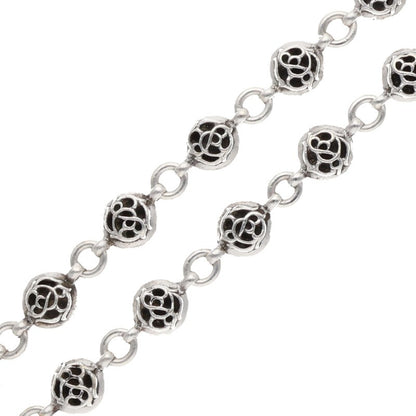 Chrome Hearts 2BALL LONG-S 1 Clip #2 Floral Size ONE SIZE