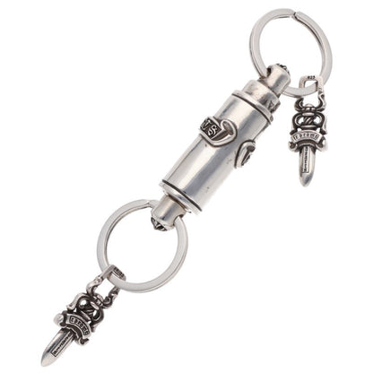 Chrome Hearts Valet Silver Keyring 925 Size ONE SIZE